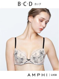 ワイヤーブラ(3/4カップ)(BLH308) AMPHI アンフィ インナー・ルームウェア ブラジャー[Rakuten Fashion]