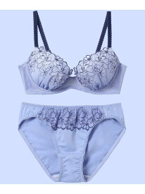 【SALE／30%OFF】ブラ&ショーツセット ワイヤーブラ(3/4カップ)(BCC229) AMPHI アンフィ インナー・ルームウェア ブラジャー グリーン ブルー【RBA_E】[Rakuten Fashion]