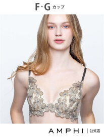 AMPHI ブラジャー ふっくらまる胸キープ 脇高設計 脇・背中スッキリ 【Hold Day Bra】 AMPHI アンフィ インナー・ルームウェア ブラジャー【送料無料】[Rakuten Fashion]