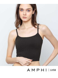 L∞Ping ブラトップ カップ付きキャミソール(ルーピングブラキャミソール) AMPHI アンフィ インナー・ルームウェア その他のインナー・ルームウェア ピンク グレー ホワイト ブラウン【送料無料】[Rakuten Fashion]