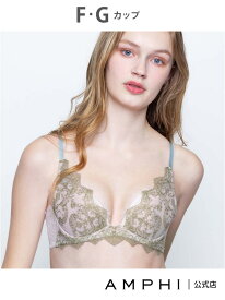 【SALE／20%OFF】ワイヤーブラ(3/4カップ)(BYJ603) AMPHI アンフィ インナー・ルームウェア ブラジャー ブルー【RBA_E】【送料無料】[Rakuten Fashion]