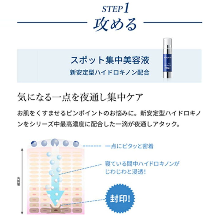 楽天市場】【10％OFF】アンプルール【美白美容液 化粧水 スポット美容 