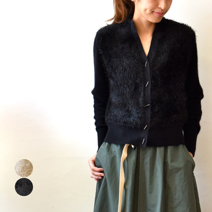 楽天市場】support surface サポートサーフェス 前身頃ファー 長袖  