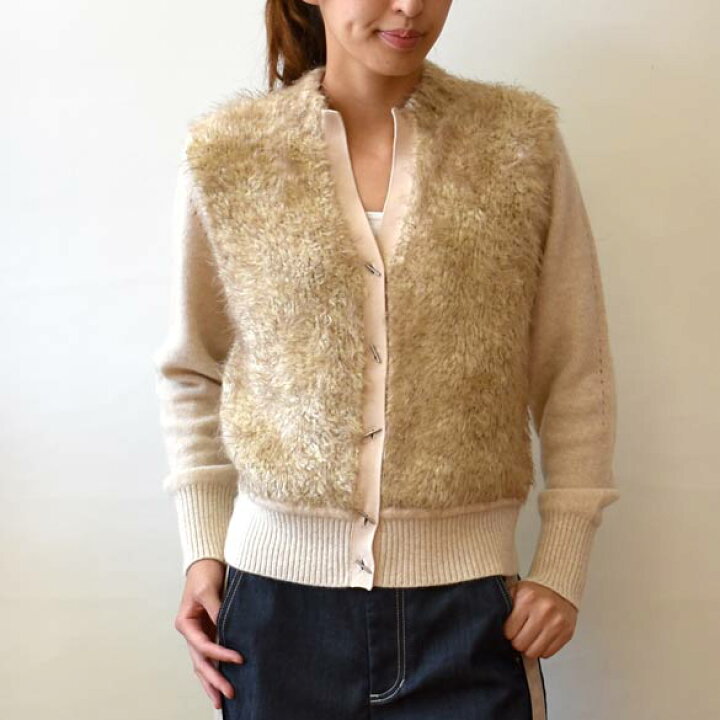 楽天市場】support surface サポートサーフェス 前身頃ファー 長袖 