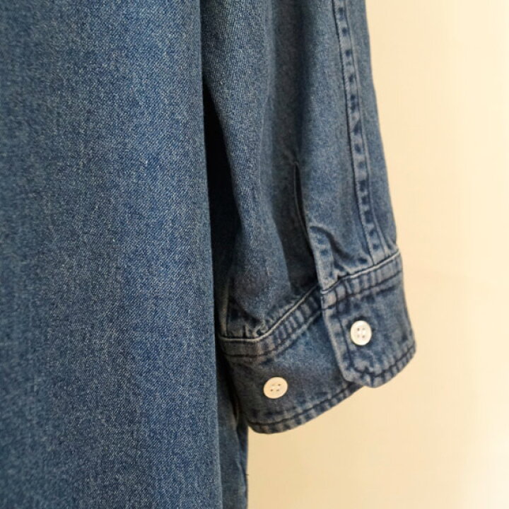 楽天市場 Passione パシオーネ 春夏 パールボタン デニムワンピース Pa030 アンプルール ｖｅｒｙ店