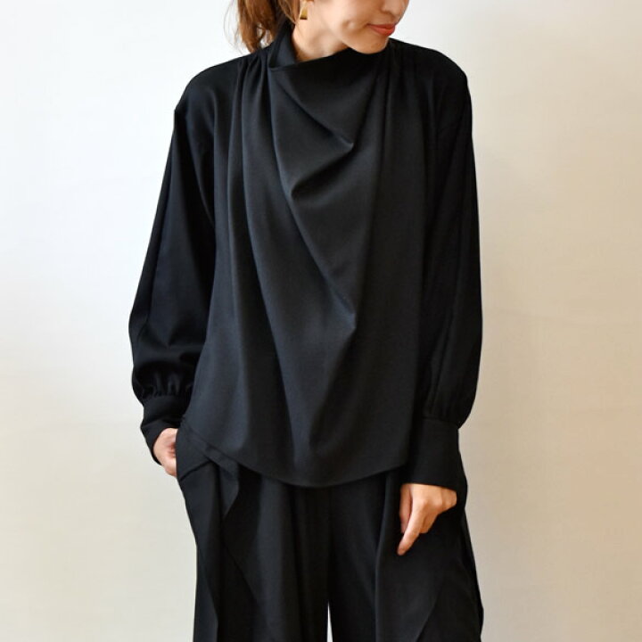 楽天市場】support surface サポートサーフェス ハイネックドレープ 