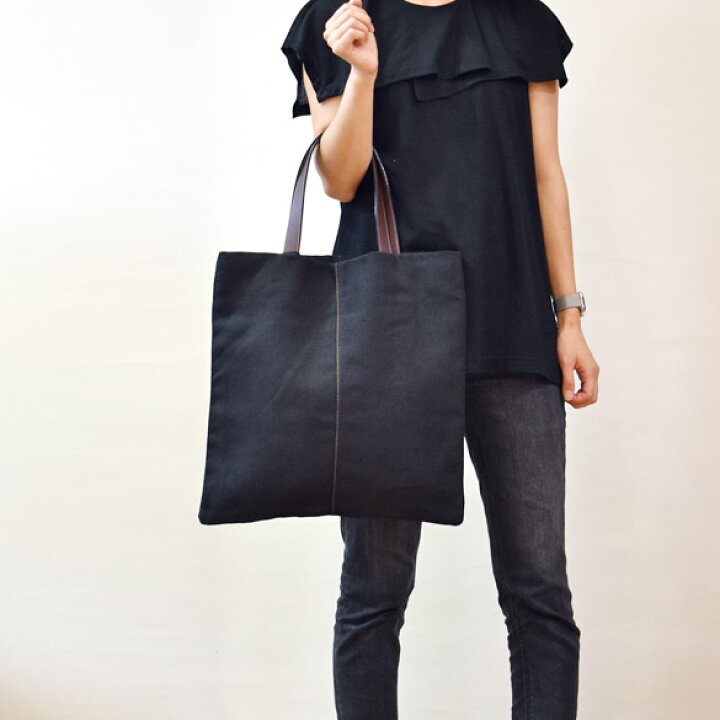 楽天市場】irise（イリゼ）レザーハンドル リネン生地 トートバッグ  