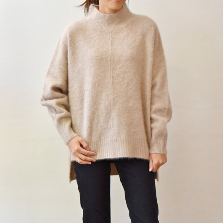 楽天市場】Maglia Plus（マリアプラス）フォックスカシミヤ モック  