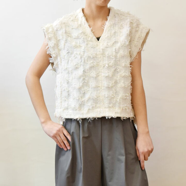 楽天市場】Maglia Plus（マリアプラス）シャギーツイード Vネック 