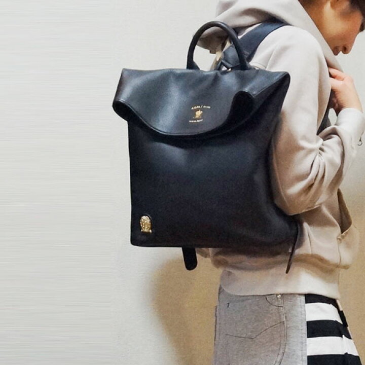 楽天市場】ADMJ エーディーエムジェイ レザーリュック(ad099)(送料無料  