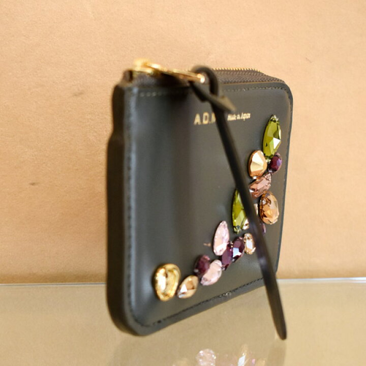 楽天市場】ADMJ VANITY/SWAROVSKI クリスタル付 カードケース(ad224 