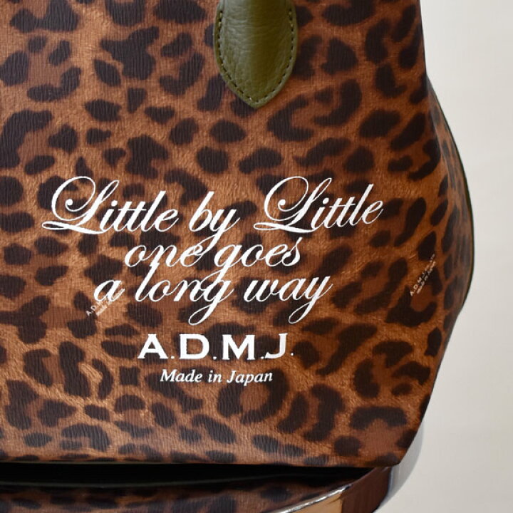 楽天市場】ADMJ レタリングデザイン トートM(ad233)(23SA01011 