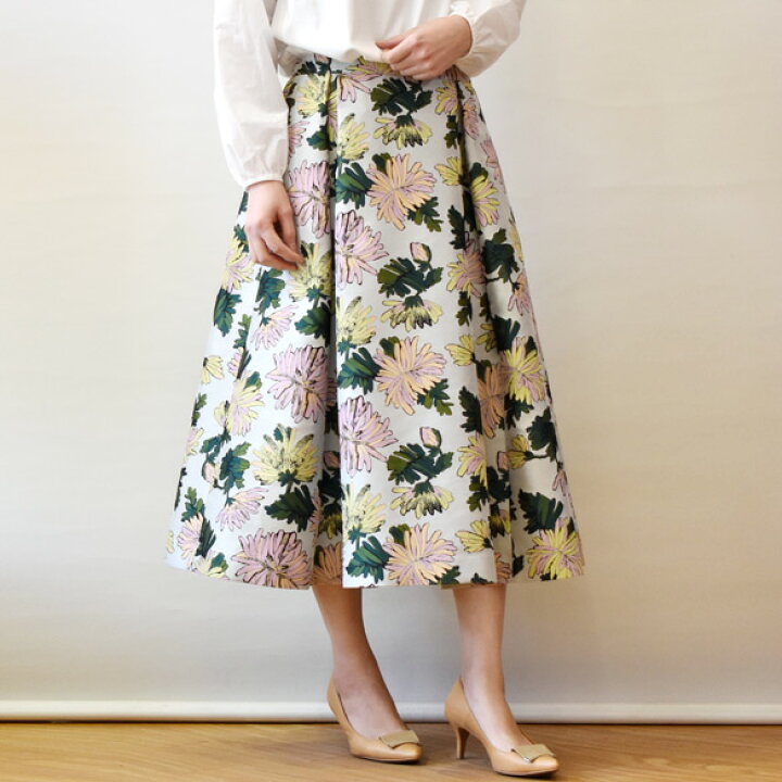 楽天市場】Seta ichiro セタイチロー お花柄 ジャガード ふんわり  