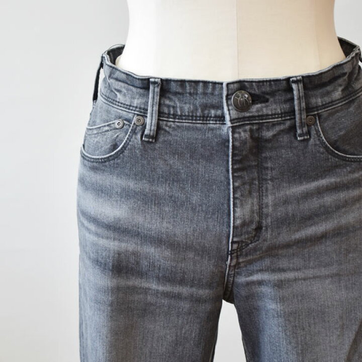 楽天市場】YANUK ヤヌーク ANNETTE ストレート グレー デニム(yn005  