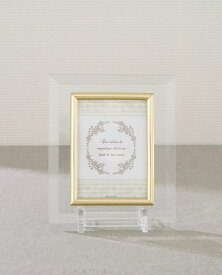 フォトフレーム おしゃれ 写真立て ゴールド L判 サービスサイズ Glass インテリア 雑貨 インテリアフレーム シンプル ガラス お祝い 記念日 ギフト プレゼント キシマ kishima