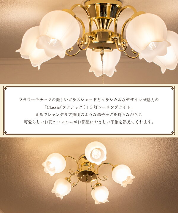 楽天市場】【Ampoule】 シーリングライト 照明 おしゃれ 5灯 