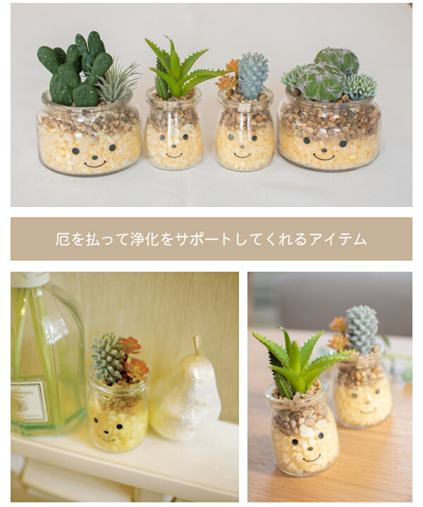 楽天市場 フェイクグリーン 多肉植物 サボテン 風水 人工観葉植物 造花 消臭アーティフィシャルグリーン おしゃれ 厄除け リビング ダイニング 玄関 キッチン トイレ ナチュラル 消臭 抗菌 寄せ植え Ct触媒 ギフト 母の日 Famille ファミーユ S おしゃれ照明のampoule
