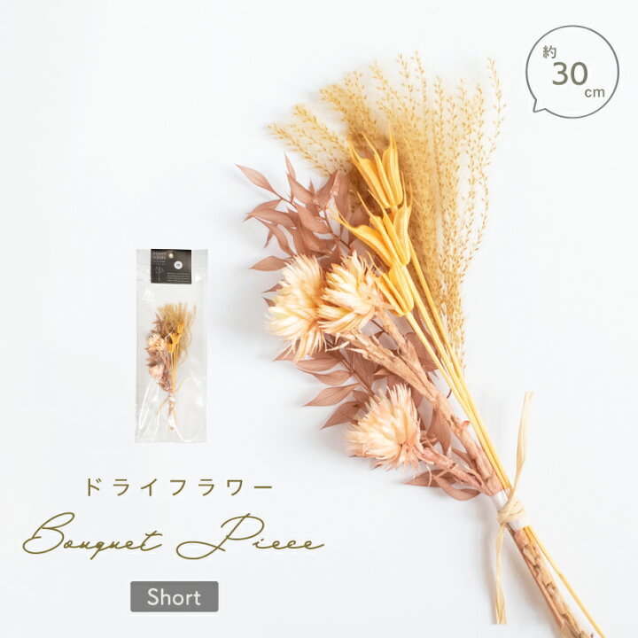 楽天市場 ドライフラワー スワッグ 花束 ブーケ 花材 オレンジ ピンク ブラウン 茶色 インテリア 壁掛け ガーランド 雑貨 おしゃれ 花 ナチュラル フラワー アレンジメント 飾り ギフト プレゼント Bp002 009 ブーケピース ショート おしゃれ照明のampoule