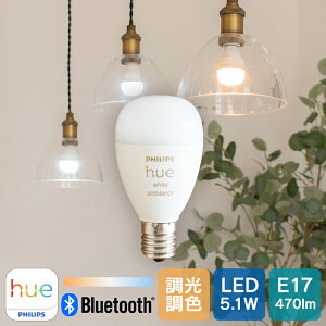 yPhilips Huez LEDd X}[gCg LED d E17 5.1W 40W^  F dF F X}z Bluetooth Wi-Fi {Ki ANTΉ  GR  ᔭM Ɩ dC Cg Philips Hue tB