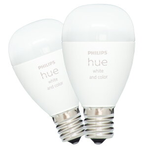 �yPhilips Hue�z LED�d�� �X�}�[�g���C�g LED �d�� E17 5.5W 40W�^ ���� ���F �t���J���[ �d���F ���F �X�}�z Bluetooth Wi-Fi ���{���K�i �A���N�T�Ή� ������� �G�R ������ �ᔭ�M �ȃG�l �f�U�C�� �Ɩ� 