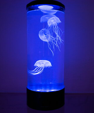 楽天市場 アクアチューブ クラゲ アクアリウム Led 水槽 ブラック ホワイト アクア Led 癒しグッズ ギフト プレゼントig おしゃれインテリアのampoule