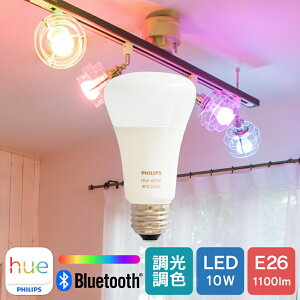 yPhilips Huez LEDd X}[gCg LED d E26 10W 75W^  F tJ[ dF F X}z Bluetooth Wi-Fi {Ki ANTΉ  GR  ᔭM ȃGl fUC Ɩ 