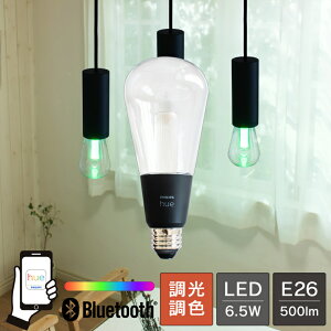 yPhilips Huez LEDd X}[gCg LED d E26 6.5W GW\d tBg Ɩ   F dF F tJ[ X}z Bluetooth Wi-Fi {Ki ANTΉ ȃGl _ 
