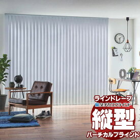 【最大ポイント23倍＋クーポン】ラインドレープ 縦型ブラインド フィールクリア LD-7027〜7028 ハンプトン スラット幅100mm バトン操作