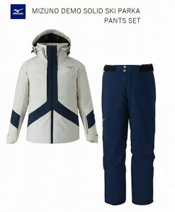 ~Ym XL[EFA 2026 MIZUNO DEMO SOLID SKI PARKA PANTS SET Z2MEC321 jZbNX WPbg pc Zbg Vo[o[`xubNACXlCr[