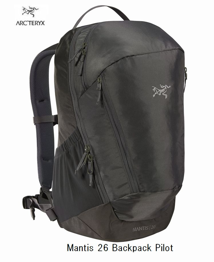 アークテリクス ARC'TERYX Mantis 26L Backpack Pilot マンティス26 ビジネスバック 26L 国内正規品  バックパック タウンユース L07416300 | All Mtn Sports Doing 楽天市場店