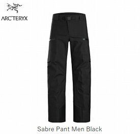 アークテリクス ARC'TERYX Sabre Pant M Black L07987900 スキー スノボ スノーボード シェルパンツ ゴアテックス メンズ バックカントリー