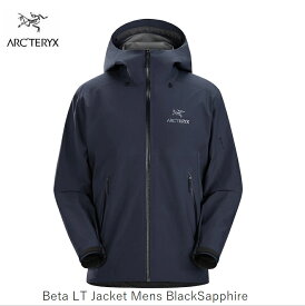 アークテリクス ARC'TERYX Beta LT Jacket Mens ベータ LT ジャケット メンズ 国内正規品 BlackSapp L08695800 BIRDAID ブラックサファイア