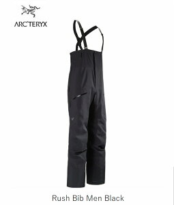 A[NeNX ARC'TERYX Rush Bib Men Black XL[ Xm{ Xm[{[h VF bV ru pc SAebNX