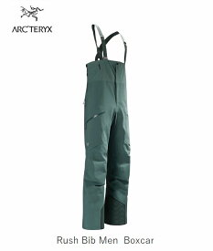 アークテリクス ARC'TERYX Rush Bib Men Boxcar スキー スノボ スノーボード シェル ラッシュ ビブ パンツ ゴアテックス