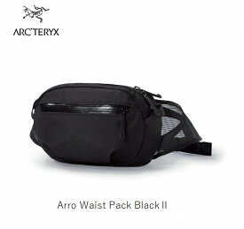 アークテリクス ARC'TERYX Arro Waist Pack Black2 アロー ウエストパック アウトドア ハイキングパック