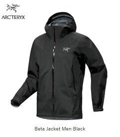 アークテリクス ARC'TERYX Beta Jacket Men Black X00000858403 ベータジャケット メンズ 国内正規品 BIRDAID ブラック