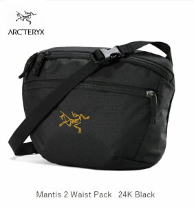 アークテリクス ARC'TERYX Mantis 2 Waist Pack 24K Black X000008973 マンティス 2 ウエストパック 国内正規品 ショルダー ウェストポーチ