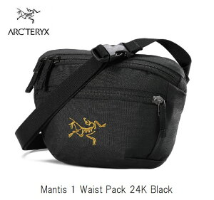 �A�[�N�e���N�X ARC'TERYX Mantis 1 Waist Pack 24K Black �V�����_�[�o�b�N �E�G�X�g�p�b�N �q�b�v�o�b�N Maka1 �}�J1 ��p���f�� �������K�i