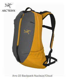 アークテリクス ARC'TERYX Arro 22 Backpack Nucleus/Cloud アロー 22 バックパック イエロー X000010706 国内正規品 ビジネス クライミング アウトドア