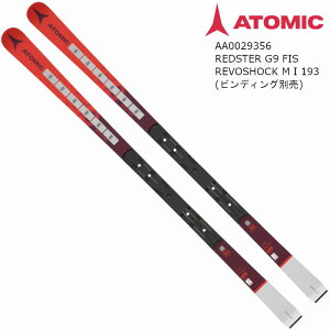 アトミック スキー板 2023 ATOMIC REDSTER G9 FIS REVOSHOCK M I 193 レーシング 板のみ