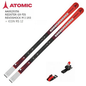 Ag~bN XL[ 2023 ATOMIC REDSTER G9 FIS REVOSHOCK M I 193cm+Icon RS 12 [VO rfBOt