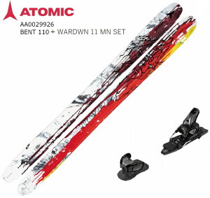 Ag~bN XL[ 2024 ATOMIC BENT 110+WARDEN 11MN xg t[Ch t[X^C rfBOZbg