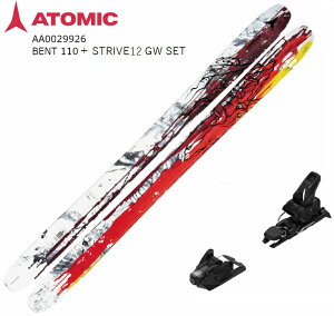 Ag~bN XL[ 2024 ATOMIC BENT 110+ STRIVE12GW xg t[Ch t[X^C rfBOZbg