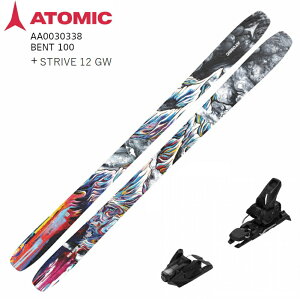 Ag~bN XL[ 2025 ATOMIC BENT 100 + STRIVE12 GW Black pE_[ obNJg[ xgt@~[ rfBOZbg