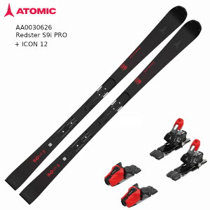 �A�g�~�b�N �X�L�[�� 2026 ATOMIC REDSTER S9i PRO IRI BLACK + ICON 12 ���b�h�X�^�[ �A�C�R�� �f�� �Z�p�I �V���[�g SL �}�X�^�[�Y �r���f�B���O�Z�b�g