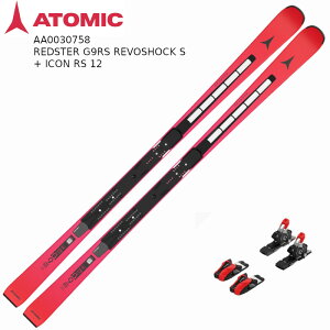 �A�g�~�b�N �X�L�[�� 2026 ATOMIC REDSTER G9 RS REVOSHOCK S + Icon RS 12 �r���f�B���O�Z�b�g ���b�h�X�^�[ ���{�V���b�N �p�t�H�[�}���X