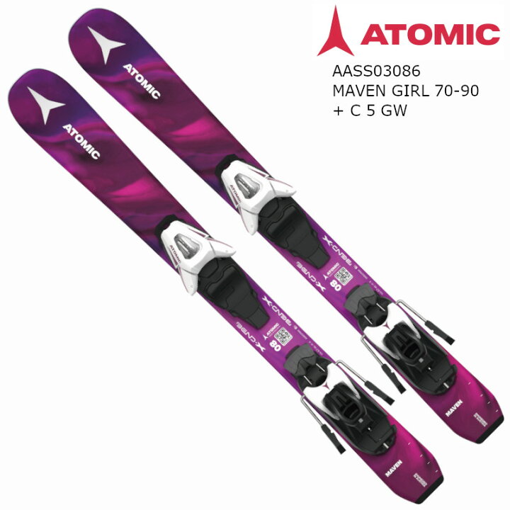 楽天市場】アトミック スキー板 2024 ATOMIC MAVEN GIRL 70-90 + C 5 