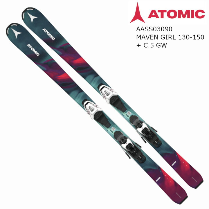 楽天市場】アトミック スキー板 2024 ATOMIC MAVEN GIRL 130-150 + C 5  