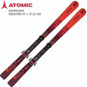アトミック スキー板 2024 ATOMIC REDSTER S7 + M 12 GW レッドスター デモ