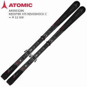 アトミック スキー板 2024 ATOMIC REDSTER X7i REVOSHOCK C + M 12 GW レッドスター デモ ビンディングセット